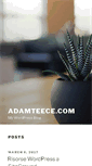 Mobile Screenshot of adamteece.com